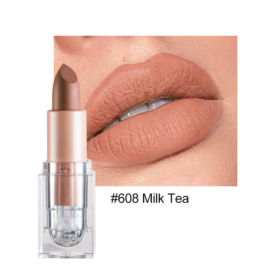 Ice Cube Matte Lipstick Set: Wearable Nude-to-Red Shades