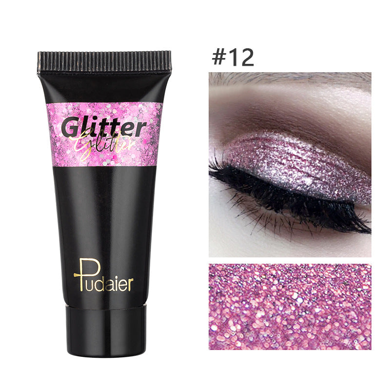 Liquid Glitter Eyeshadow for High-Flash Stage Looks