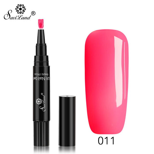 3‑in‑1 Gel Nail Pen — 60 Colors, Salon‑Quality Manicure