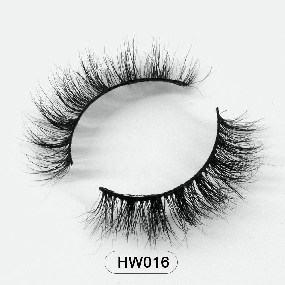 3D Mink Lashes with Soft Band — Wispy Natural Volume
