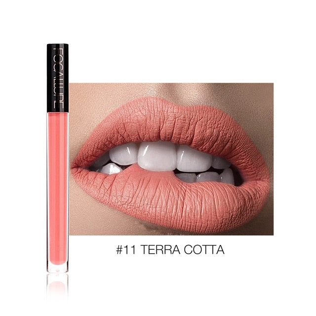 Liquid Lipstick Matte Color, Waterproof Kiss-Proof Wear