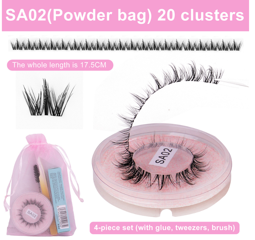 False Eyelashes Set for Custom Natural to Dramatic Looks