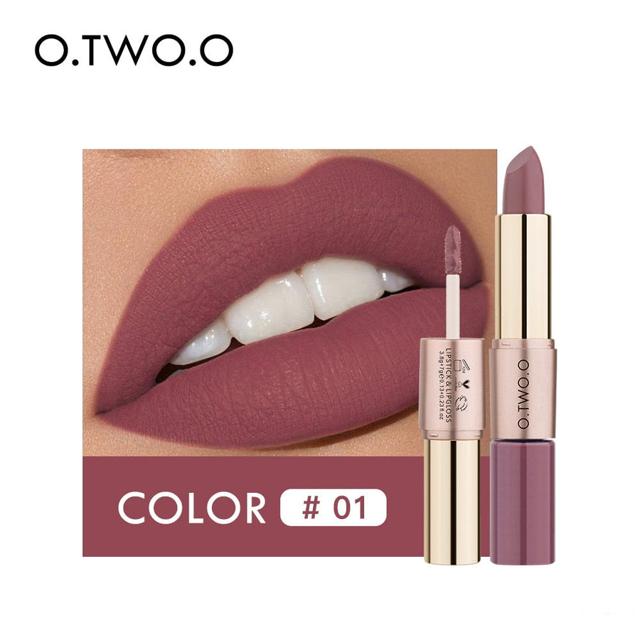 2-in-1 Matte Lipstick & Liquid Lipstick, 12 Shades