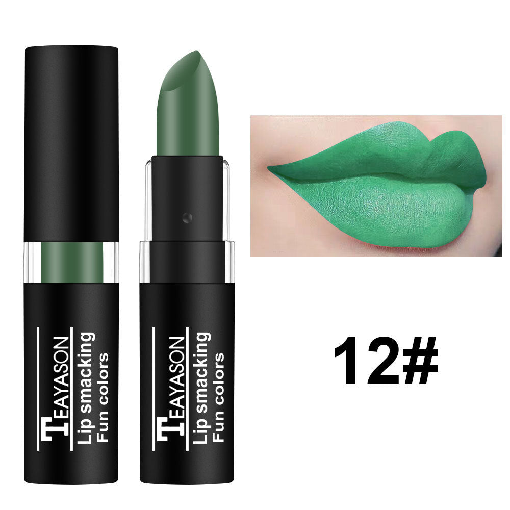 Creative Statement Lipstick Set: 12 Bold Color Shades