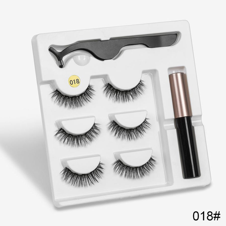 Magnetic Eyelashes Set for Easy, No-Glue Eye Looks