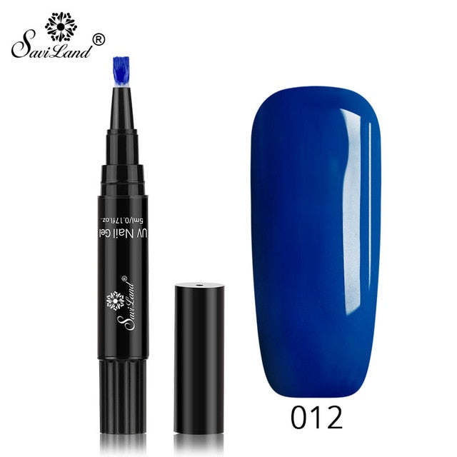 3‑in‑1 Gel Nail Pen — 60 Colors, Salon‑Quality Manicure