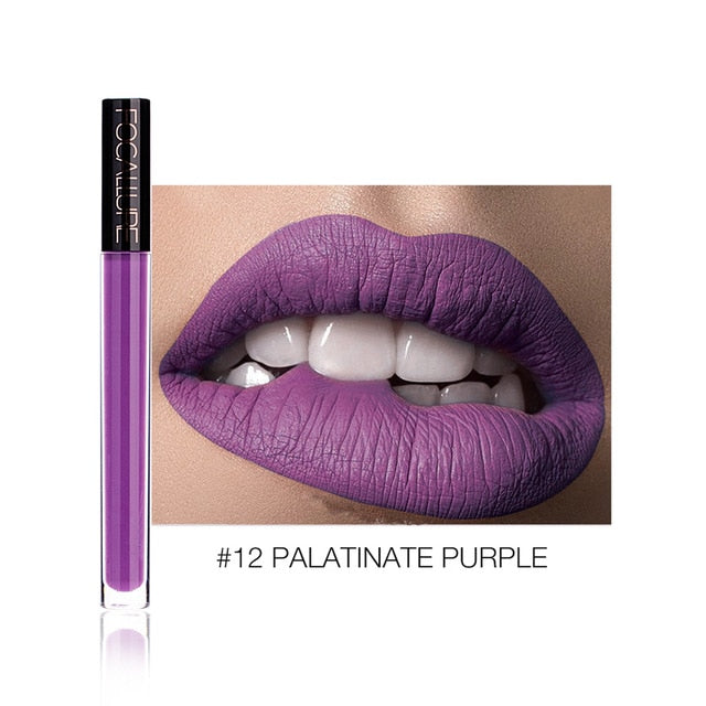 Liquid Lipstick Matte Color, Waterproof Kiss-Proof Wear