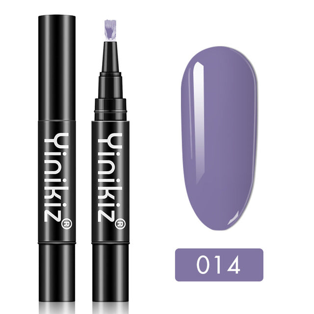 Gel Nail Polish Pen for Glossy Salon-Style Nail Looks