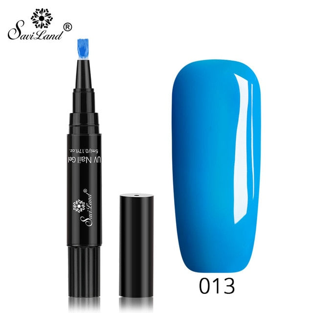3‑in‑1 Gel Nail Pen — 60 Colors, Salon‑Quality Manicure