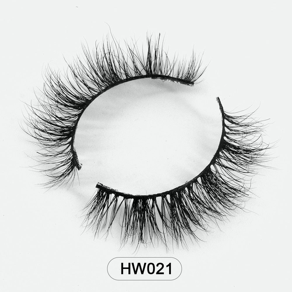 3D Mink Lashes with Soft Band — Wispy Natural Volume
