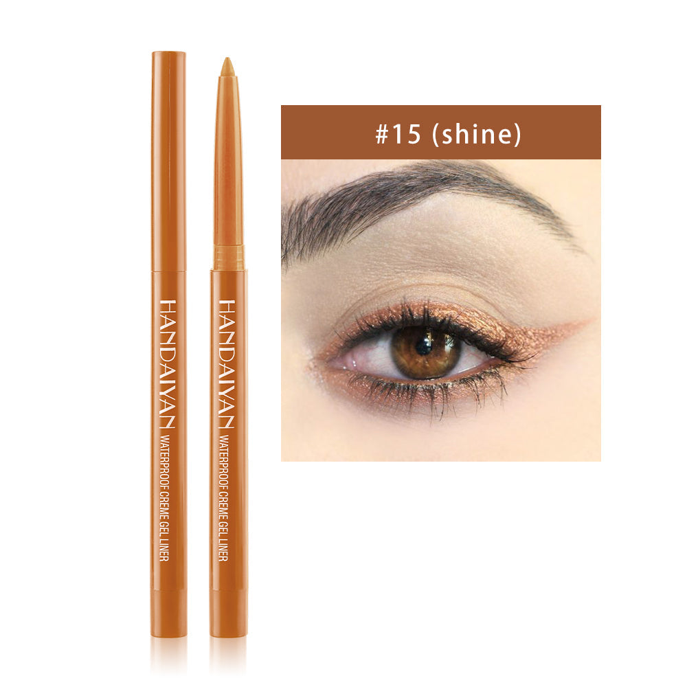 20-Color Waterproof Colorful Eyeliner Pen Set for Looks