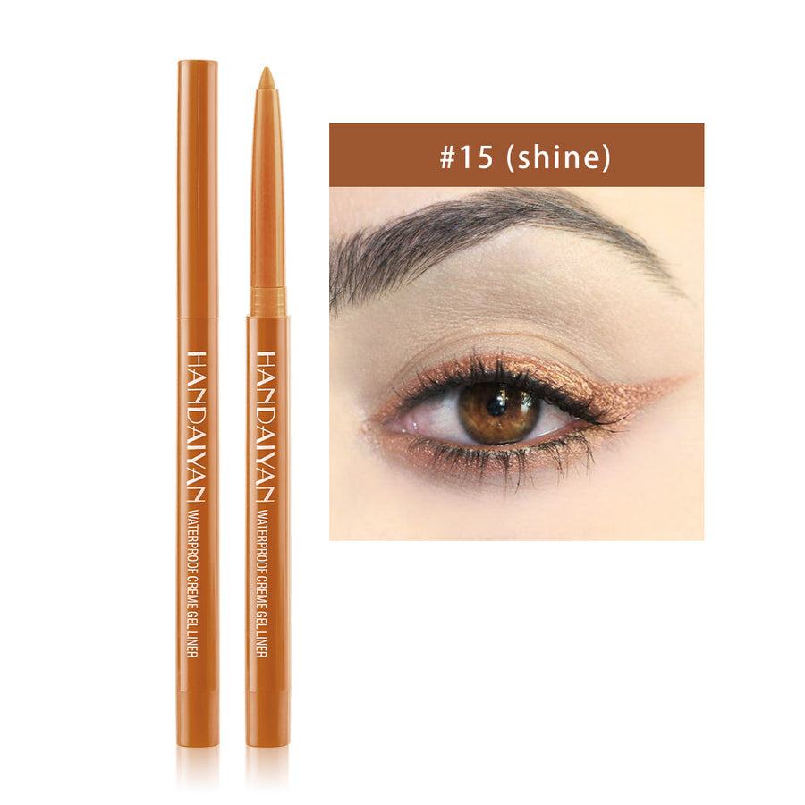 20-Color Waterproof Colorful Eyeliner Pen Set for Looks