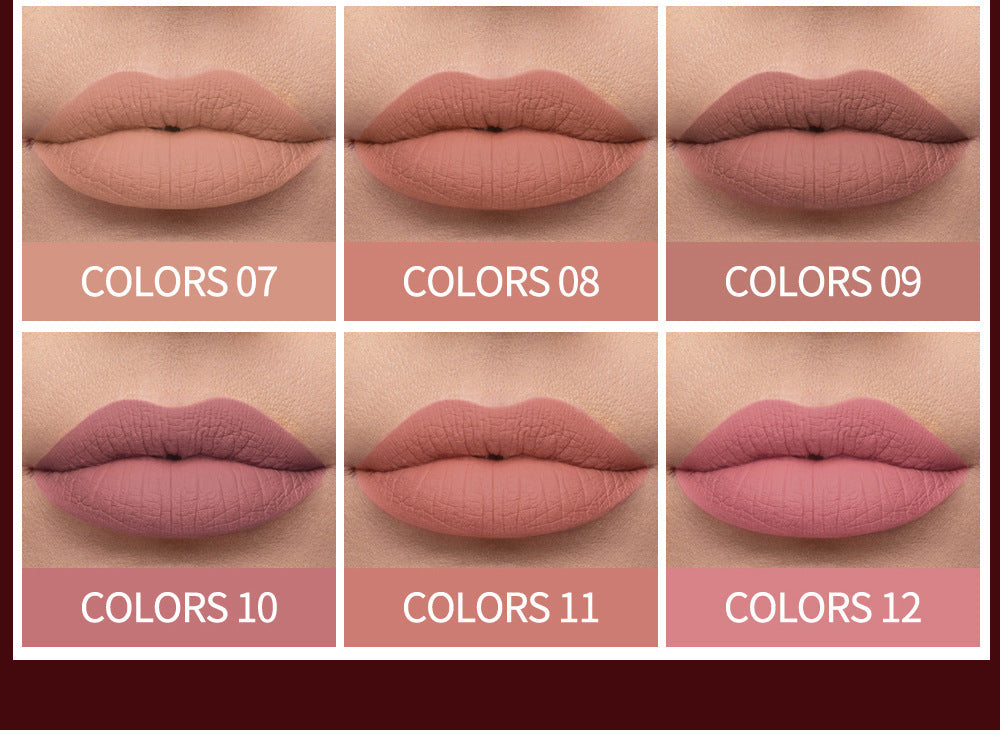 Matte Liquid Lipstick for Velvet Statement Lip Color