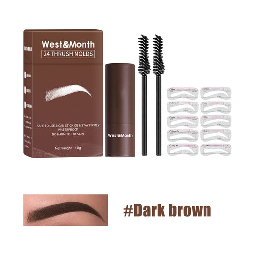 Eyebrow Powder Stencil Kit for Fast, Defined Brows
