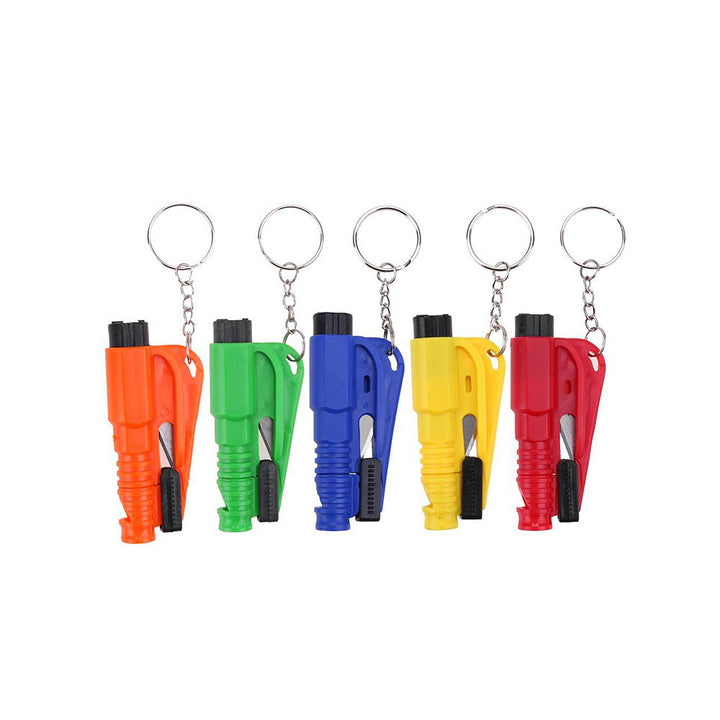 Emergency Window Breaker Keychain — Escape Any Vehicle