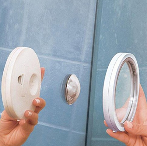 8X Magnifying Mirror — Shadow‑Free LED & 360° Swivel Base