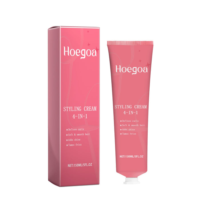 Curl Styling Cream for Defined, Frizz-Free Shiny Hair