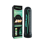 South Moon Breathe Nasal Inhaler stick displayed next to branded box packaging on white background