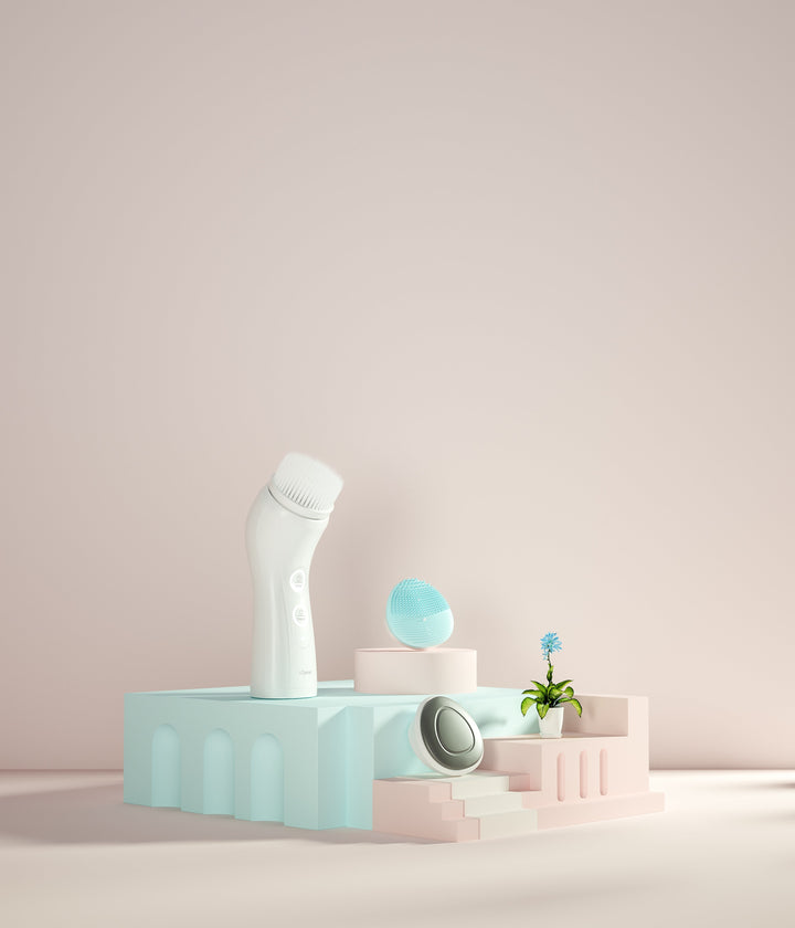 Sonic Facial Cleansing Brush — Iontophoresis for Clear Skin