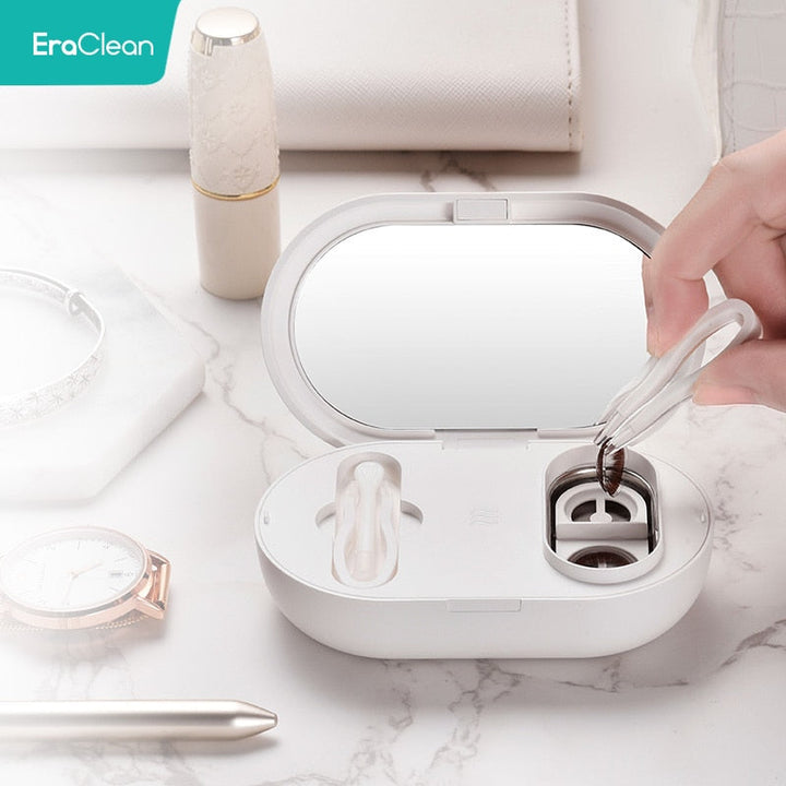 Ultrasonic Contact Lens Cleaner – Crystal-Clear Lenses in 3