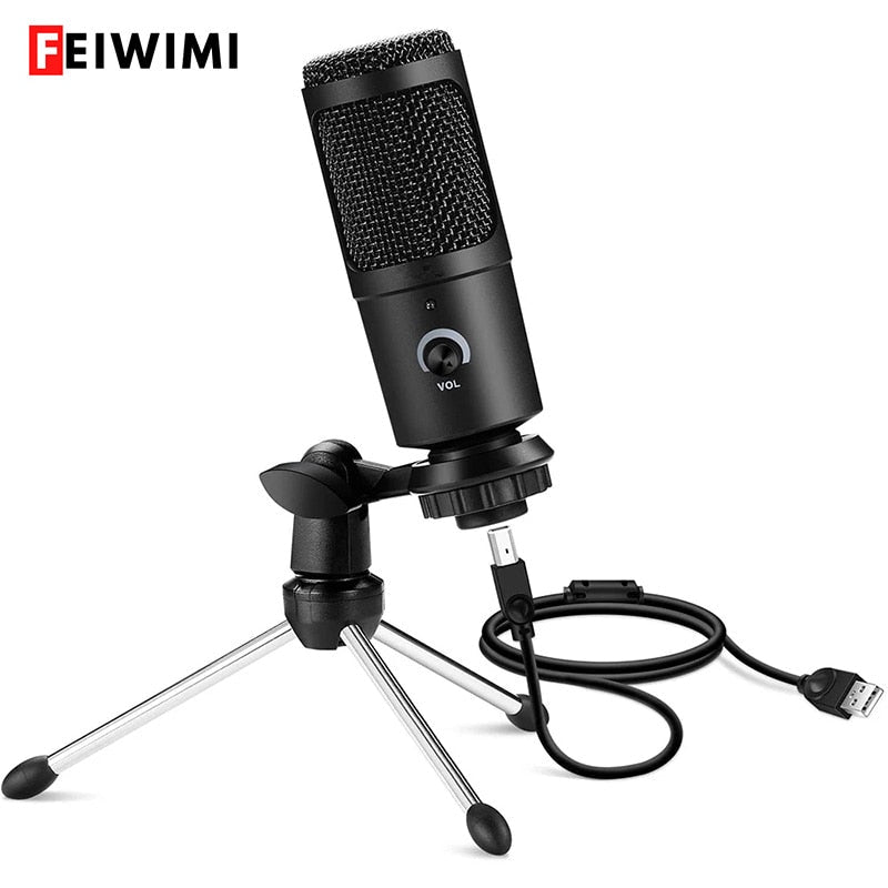 USB Professional Condenser Microphone — Studio-Quality
