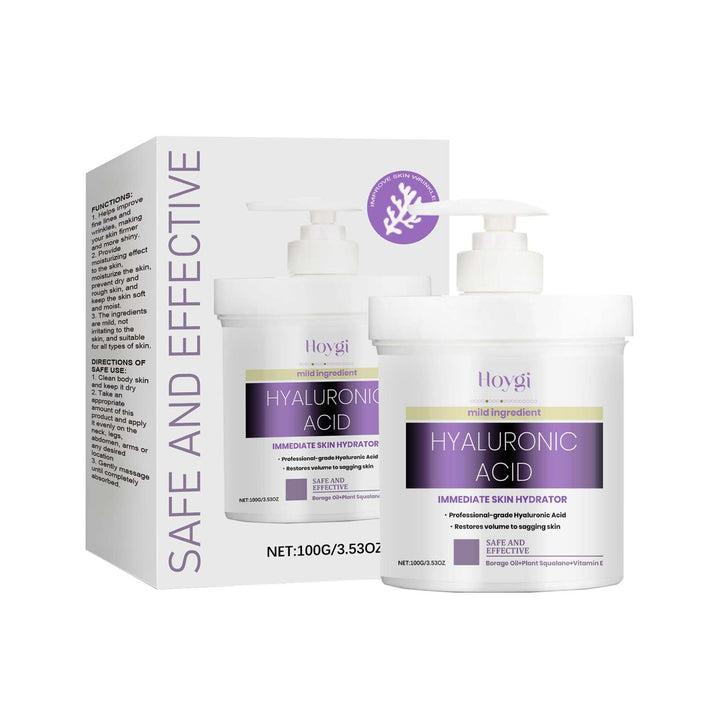 Hyaluronic Acid Body Cream for Sagging Skin Firmness