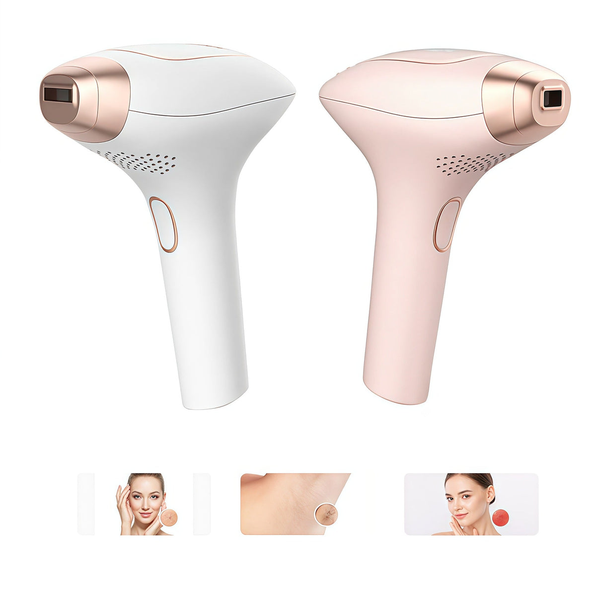 IPL Hair Remover with Ice Cooling — Smooth Skin in 8 Weeks