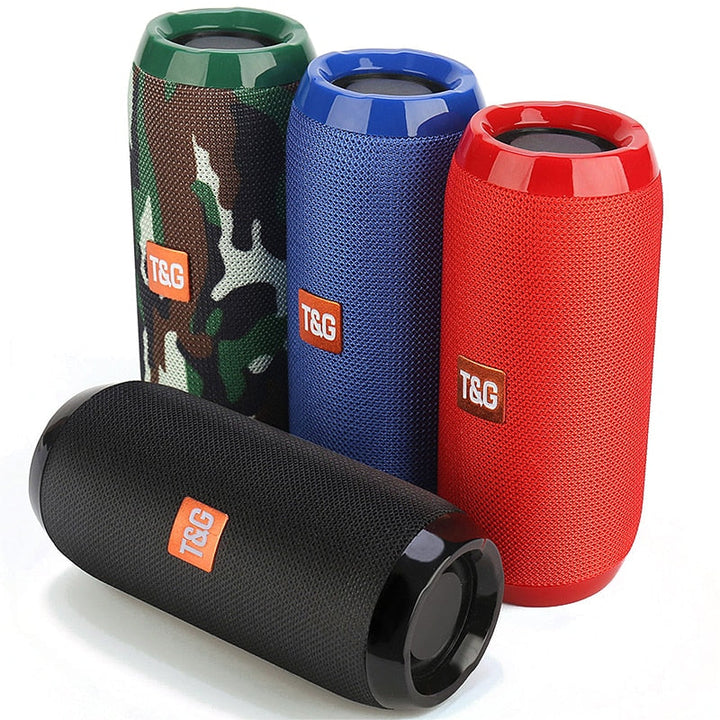Portable Bluetooth Speaker – 3D Stereo Sound & 800mAh Battery