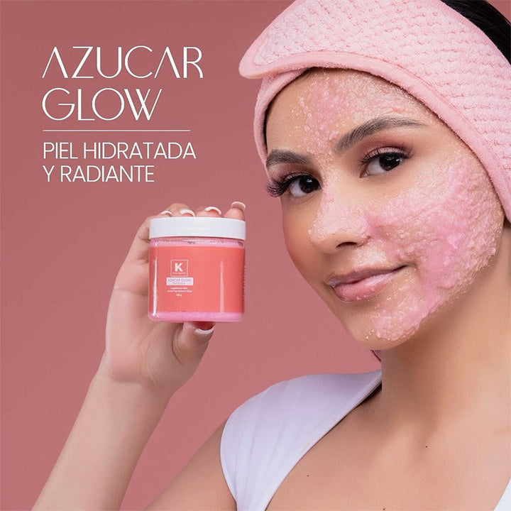 Facial Sugar Scrub Exfoliator for Hydrated Skin