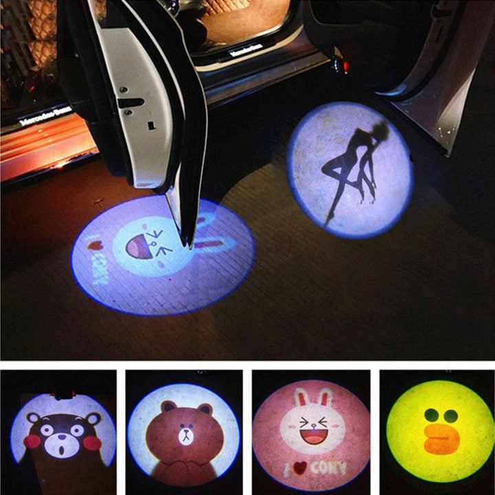 Wireless Car Projector Light — Custom Welcome Logos