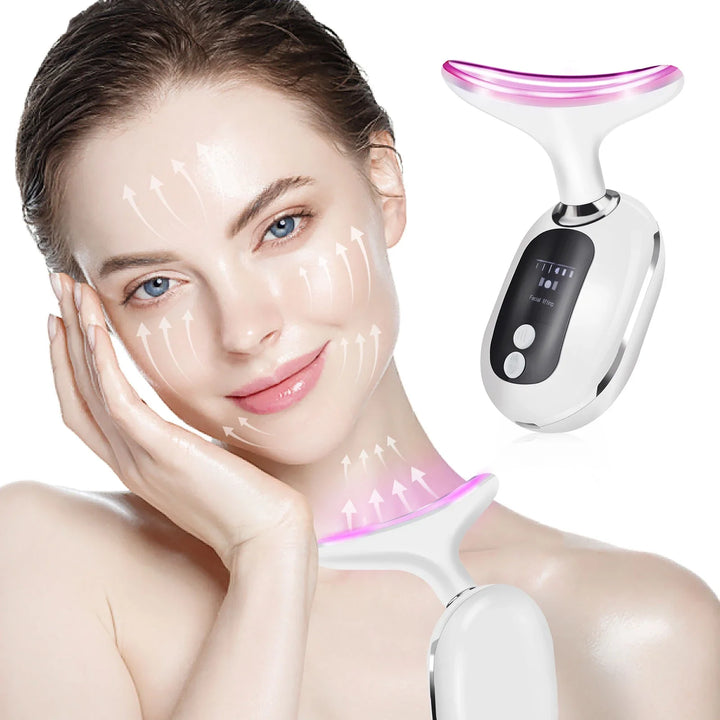 LED & Vibration Facial Lifting Device — Firmer Skin in 4 Weeks