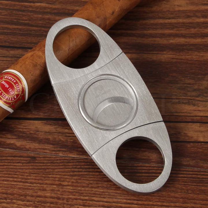 COHIBA Stainless Steel Cigar Cutter – Precision