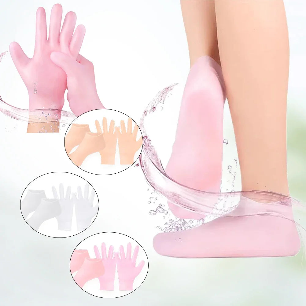 Moisturizing Gel Heel Socks – Repair Dry, Cracked Feet