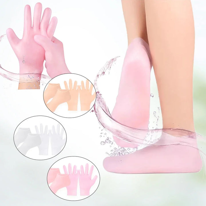 Moisturizing Gel Heel Socks – Repair Dry, Cracked Feet