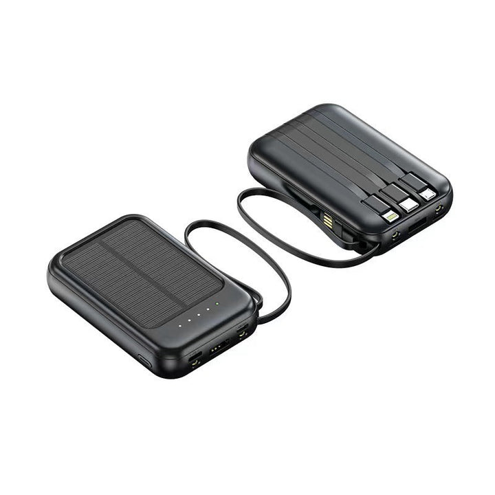 Solar Power Bank 20000mAh — Charge 4 Devices Off-Grid