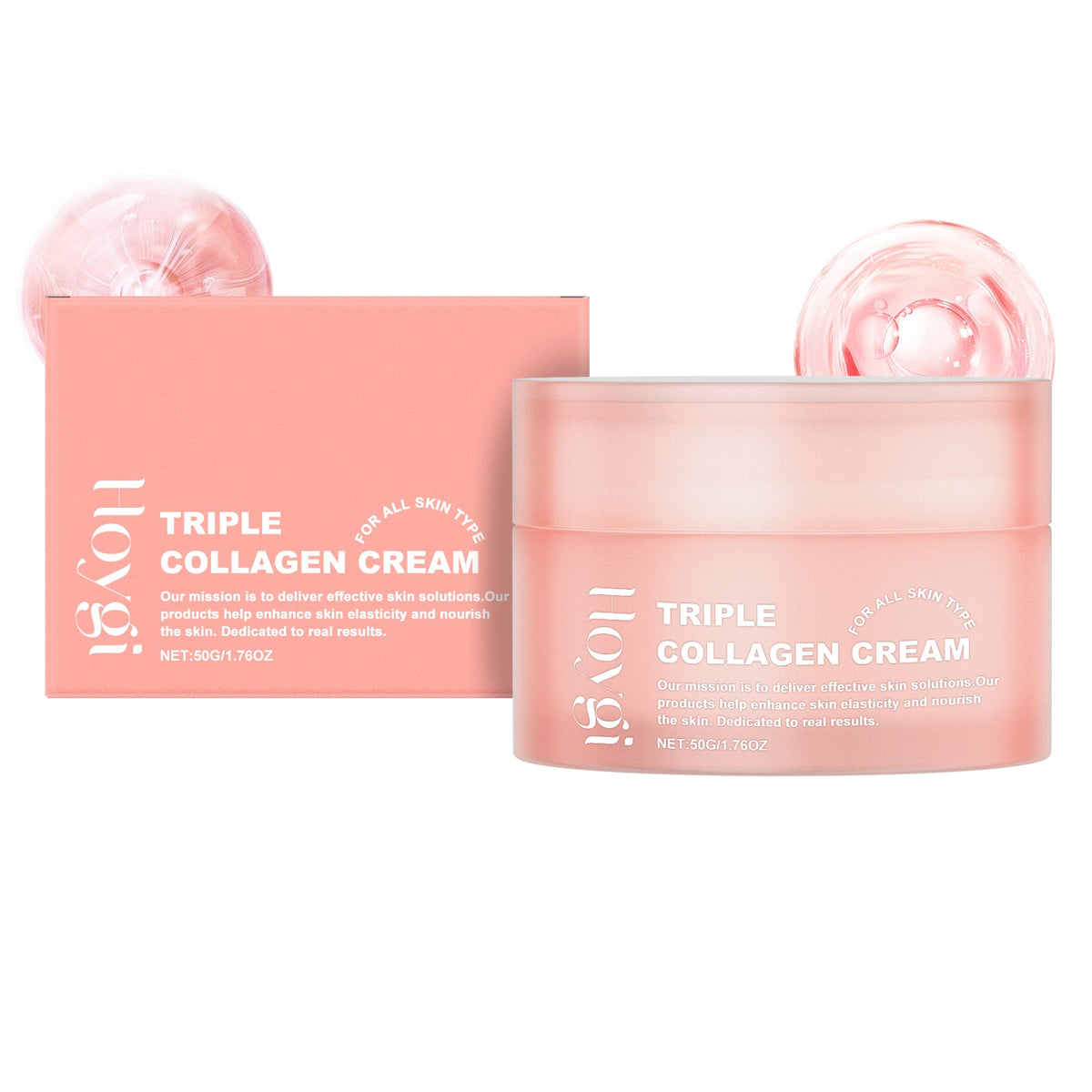 Collagen Face Cream for Dry Skin — Deep Hydration & Firmness