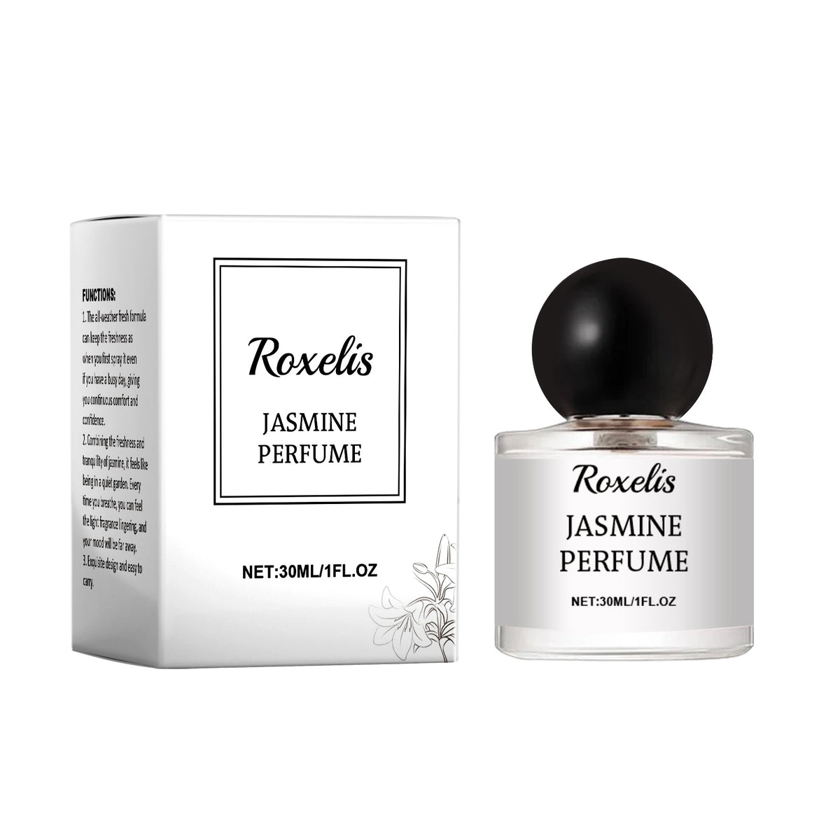 Jasmine Perfume Eau De Toilette for a Soft Floral Trail