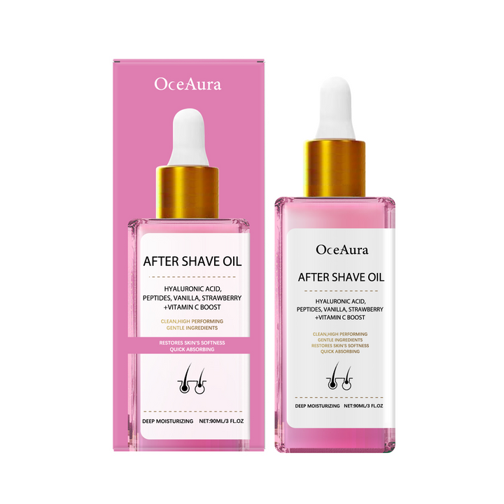 Strawberry Aftershave Oil for Razor Burn & Dry Skin
