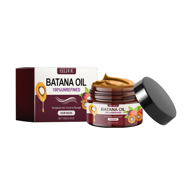 Batana Oil Hair Mask for Smoother, Stronger-Looking Hair