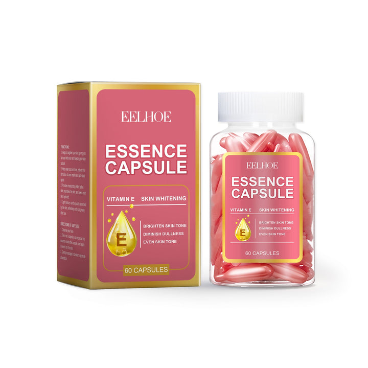 Vitamin E Essence Capsules – Brighten & Even Skin Tone in 8