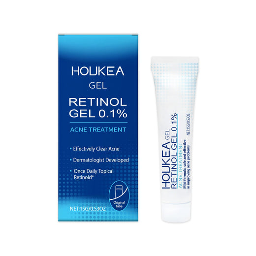 Retinol Gel 0.1% — Acne Treatment for Clearer Skin in 4 Weeks