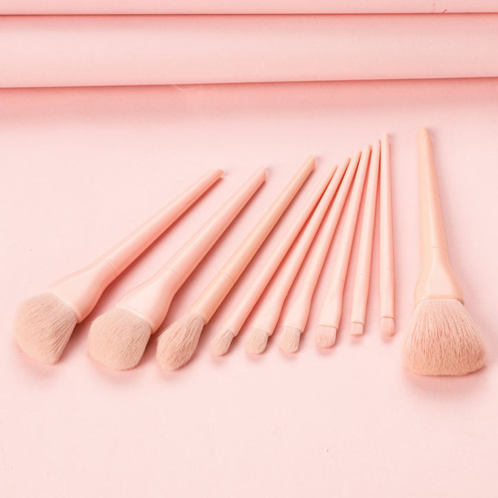 10-Piece Luxury Makeup Brush Set – Flawless Application