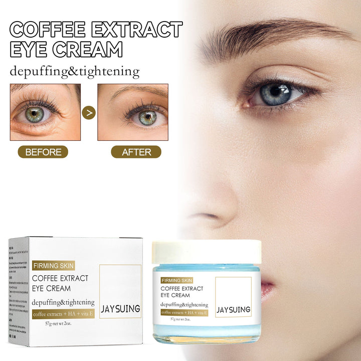 Coffee Eye Cream for Puffiness, Dark Circles & Lines