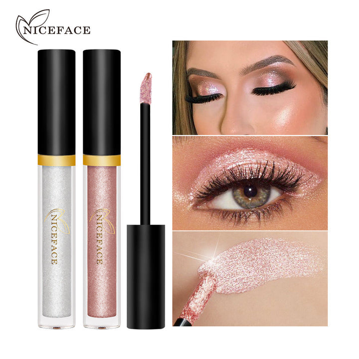 Liquid Eyeshadow for High-Impact Pearl Shimmer Looks