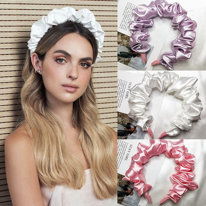 Satin Hair Bonnets – Adjustable Sleep Caps for All Hair
