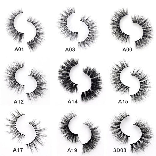 3D Mink Lashes — 34 Handmade Styles | Dramatic Volume