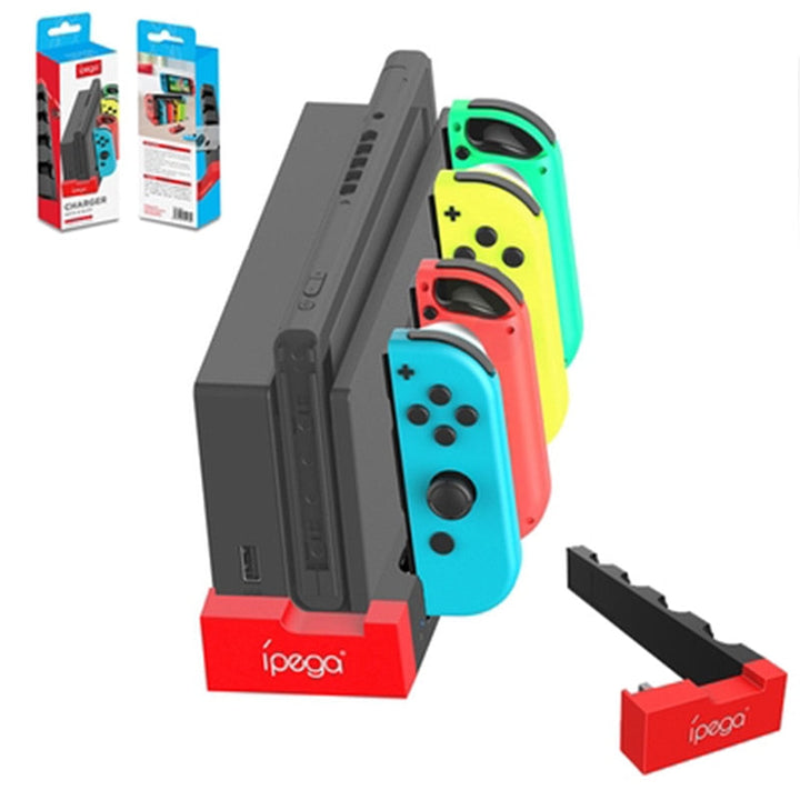 Joy‑Con Charging Dock — Charge 4 Controllers at Once
