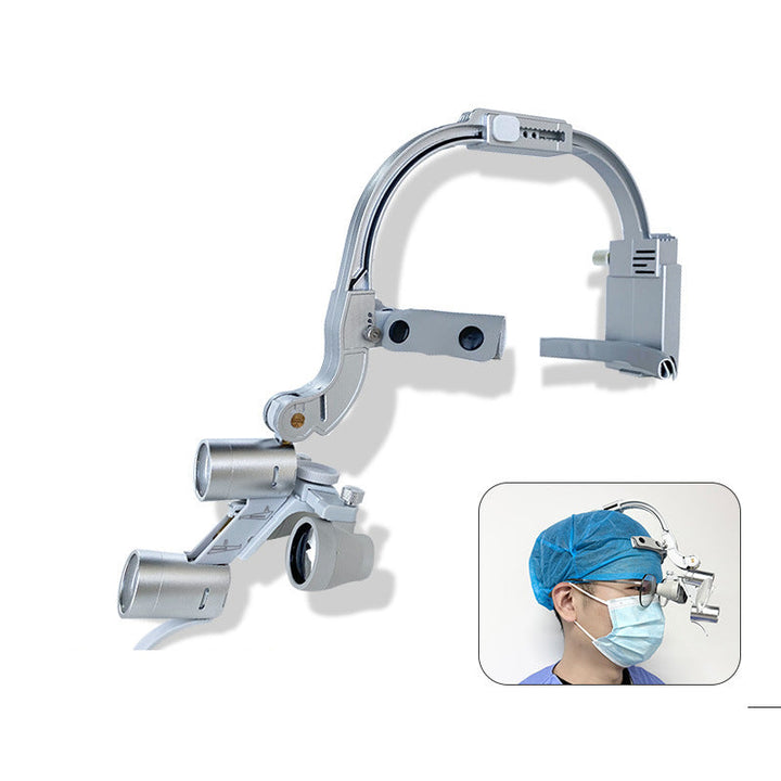 Dental Magnification Headlight – 2.5x Precision & Dual LEDs