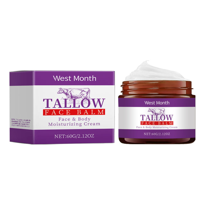 Tallow Face Cream for Dry, Irritated Skin Relief