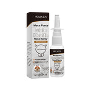 Maca Force Male Health Nasal Spray product with box and bottle displayed side-by-side